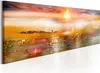 Italienischer Leinwand Leinwandbild - Orange Sea 150x50 cm Produktbild-Vorschau 2