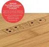 KELA Vassoio per pane NAMUR plastica / legno beige KL-12061 Anteprima dell’immagine prodotto 3