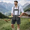 Pantaloni corti in pelle tradizionali da uomo PAULGOS - HK1 Anteprima dell’immagine prodotto 11