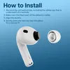 2 Paar Ersatz-Ohrstöpsel für AirPods Pro 3 – Silikon Produktbild-Vorschau 5
