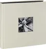A close-up view of a photo album cover with a small black and white photo inset. Podgląd zdjęcia produktu
