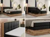 MKS MEBLE Boxspringbett, Doppelbett mit zwei Produktbild-Vorschau 2