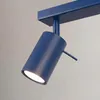 Plafond RING 6L ultramarin 6xGU10 10W Stahl 16x6x118cm Produktbild-Vorschau 5