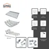 DAPRONA Laufrost Set für flache Dachziegel 120cm, Produktbild-Vorschau 2