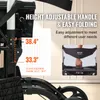 VEVOR Déambulateur et fauteuil de transport 2 en 1 Voir les images du produit 4