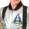 Astronauten Kostüm "Tobias" für Kinder | Silber Metallic Produktbild-Vorschau 5