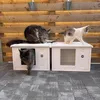 RHRQuality Katzenhaus Villa de Luxe – Für drinnen und Produktbild-Vorschau 3