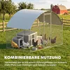 PawHut Kippenhuis, houten kippenstal met afsluitbare deur, Productafbeelding-voorbeeld 9