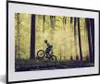 MuchoWow® Gerahmtes Poster Mit dem Mountainbike durch die Produktbild-Vorschau 1