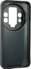 A black phone case with cutouts for a camera module. Podgląd zdjęcia produktu