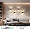 LUMILED lampada da parete per esterni Lampada da parete per Anteprima dell’immagine prodotto 11