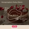 Zenker Herzspringform Perfect Black  27x25x7 cm, Produktbild-Vorschau 4