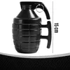 Gadget Master: Taza negra con forma de granada, con tapa Vista previa de la imagen del producto 7