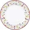 A single plate with a floral and paisley pattern around the rim, shown from a top-down view. Produktbild-Vorschau