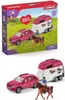 Schleich Horse Club SUV mit AnhÃ ¤ nger, Spielfahrzeug Produktbild-Vorschau 1