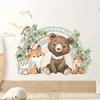 Wandtattoo mit Waldtieren, Wandsticker Deko, Wandsticker Produktbild-Vorschau 2