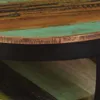 Tavolino con ripiano in legno massiccio antico 65x32 cm Anteprima dell’immagine prodotto 17