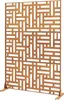 A freestanding decorative screen with a geometric pattern. Anteprima dell’immagine prodotto
