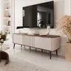 NAVANI TV-Lowboard 160 cm avec façade cannelée Voir les images du produit 6
