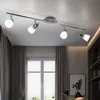 LED Deckenstrahler aus Chrom und Glas, Länge 95 cm Produktbild-Vorschau 5