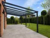 Aluminium Terrassenüberdachung Barcelona Anthrazit mit Glas Produktbild-Vorschau 3
