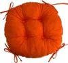 Stuhlkissen, Rundes Stuhlkissen, Sitzkissen, orange, Produktbild-Vorschau 5