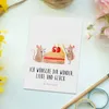 Mr. & Mrs. Panda Postkarte 60. Geburtstag Mäuse Kuchen - Produktbild-Vorschau 2