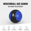 GORILLA SPORTS® Medizinball - 6kg Gewichte, mit griffiger Produktbild-Vorschau 2