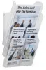 DURABLE Prospektspender Set XL A4, 861319 transparent Produktbild-Vorschau 11