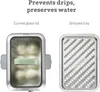 A product image showing a steamer and a tray, with text describing features. Produktbild-Vorschau