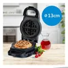 Power XL Waffle Star, 1 Waffel(n), Kreis, Schwarz, 13 cm, Produktbild-Vorschau 1