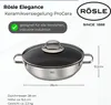 RÖSLE Servierpfanne ELEGANCE Ø 28 cm Keramik ProCera Produktbild-Vorschau 4
