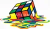Spreadshirt Rubik's Cube Zauberwürfel Melting Cube Damen Produktbild-Vorschau 2