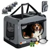 Faltbare Hundebox L 70x52x50cm, Robuste Transportbox Auto Produktbild-Vorschau 1