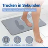WENKO Badematte Astera Vorleger Grau Diatomit Badeteppich Produktbild-Vorschau 3