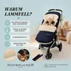 Hofbrucker Lammfell-Fußsack Putzi für Kinderwagen und Buggy Produktbild-Vorschau 7