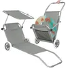 Chaise longue de plage Chaise longue de transport Chaise Voir les images du produit 8