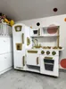 4iQ Grande cucina da gioco in legno per bambini KitchenJoy Anteprima dell’immagine prodotto 3