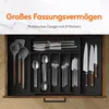 Besteckkasten Besteckeinsatz Schubladen aus Kunststoff, Produktbild-Vorschau 3