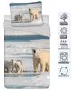 Komplet pościeli z misiem polarnym 135 x 200 cm 100% Podgląd zdjęcia produktu 2