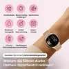 Siltcon® Auréa Damen-Smartwatch Schwarz Produktbild-Vorschau 2