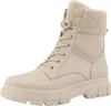 A single beige boot is shown against a white background. Produktbild-Vorschau