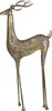 BELIANI Weihnachtsdekoration Gold Metall 126 cm in Produktbild-Vorschau 6