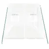 vidaXL Gewächshaus mit Stahlrahmen Weiß 8 m² 4x2x2 m -  Produktbild-Vorschau 11