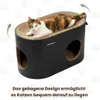 PetRhein Kratzbrett für Katzen aus Kratzpappe,3-in-1 großes Produktbild-Vorschau 4