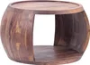 FineBuy Couchtisch Sheesham Massivholz rund 60cm · Produktbild-Vorschau 6