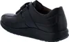 A side view of a black leather shoe. Produktbild-Vorschau