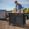 Keter Grilltisch "Unity Entertainment" 250L Anthrazit, Produktbild-Vorschau 5