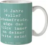 Mr. & Mrs. Panda Kaffeetasse Spruch 56. Geburtstag - Produktbild-Vorschau 1