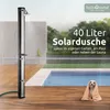 holz4home® Solardusche Gartendusche I 40L Fassungsvermögen Produktbild-Vorschau 2